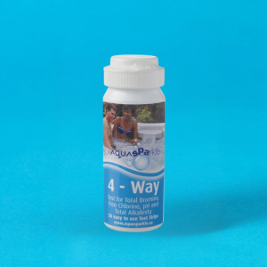 Water Test Strips for Total Bromine, Free Chlorine, pH and Total Alkalinity (50 pack)